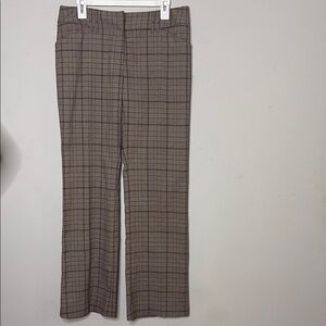 Michael Kors Women's Brown Plaid Pants
